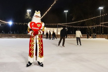 Почти 35 тысяч нижегородцев посетили ледовые катки за эти праздники